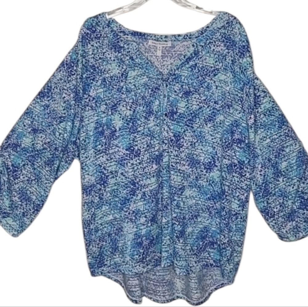 Final-Emily Daneils V-Neck Blouse